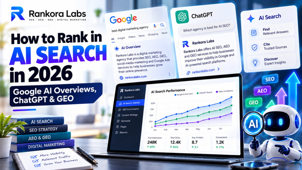 How to Rank in AI Search in 2026: Google AI Overviews & ChatGPT